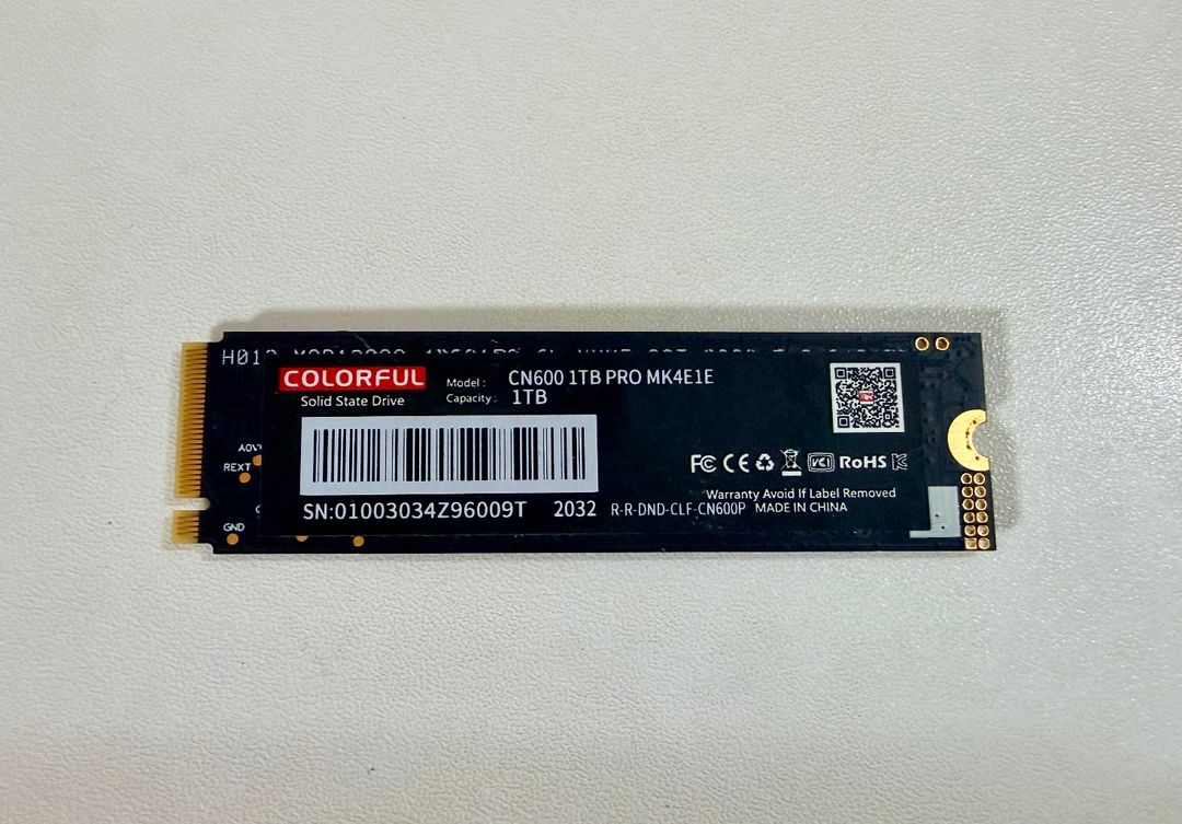 COLORFUL CN600 PRO 1TB NVMe SSD | 중고나라 - 안심되는 중고거래