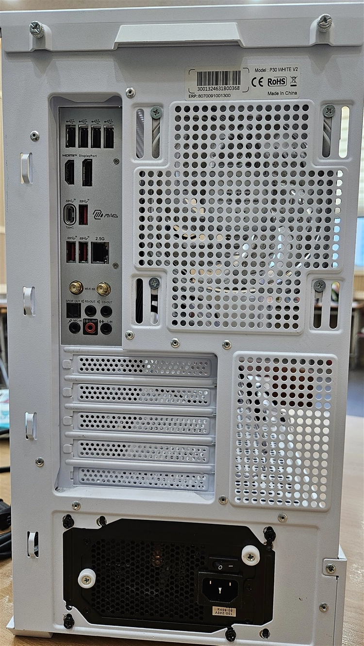 i3-14100 + B760M 박격포 WIFI 본체 (램·SSD 없음) 이미지