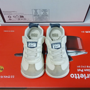 오니츠카타이거키즈 150 아이보리 운동화 멕시코66 이미지