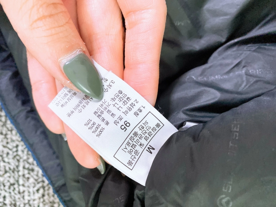 (95)노스페이스남자거위털800필패딩 이미지