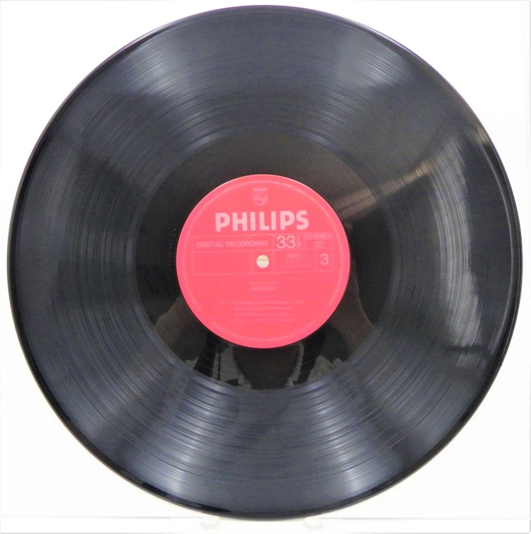 [개봉] 카라얀 베르디 팔스타프 3LP 박스반 (일본반 OBI 풀구성 26PC-1~3) 이미지