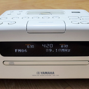 야마하 데스크탑 오디오 시스템 TSX-130 FM 아이팟 cd usb + 정품 리모콘 이미지