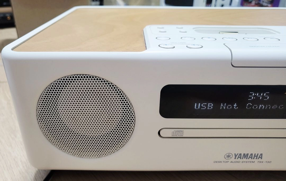 야마하 데스크탑 오디오 시스템 TSX-130 FM 아이팟 cd usb + 정품 리모콘 이미지