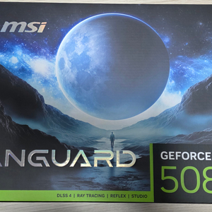 MSI 지포스 RTX 5080 VANGUARD SOC 16GB 뱅가드 판매합니다 이미지