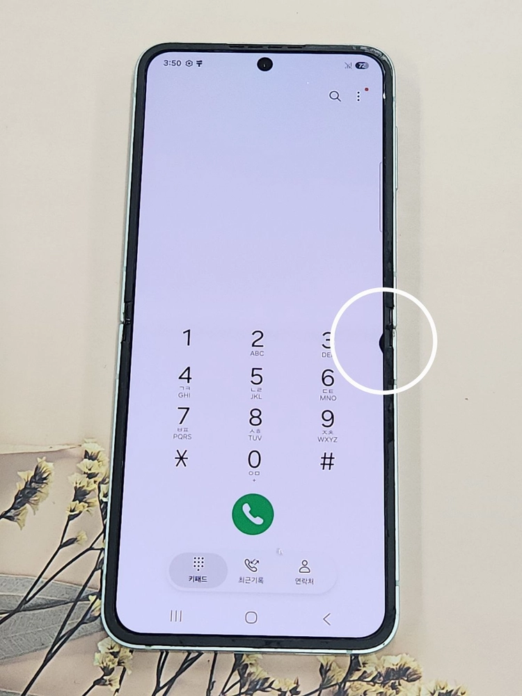 갤럭시Z플립6 256G 무잔상 그린 63921 이미지