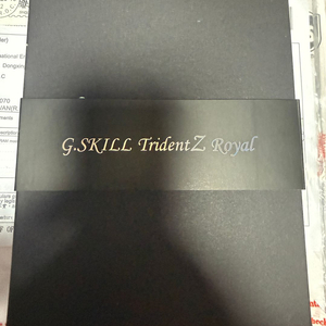 G.Skill 32GB DDR4 트라이던트 Z 로얄 실버 3600Mhz CL16 (16Gx2) 이미지