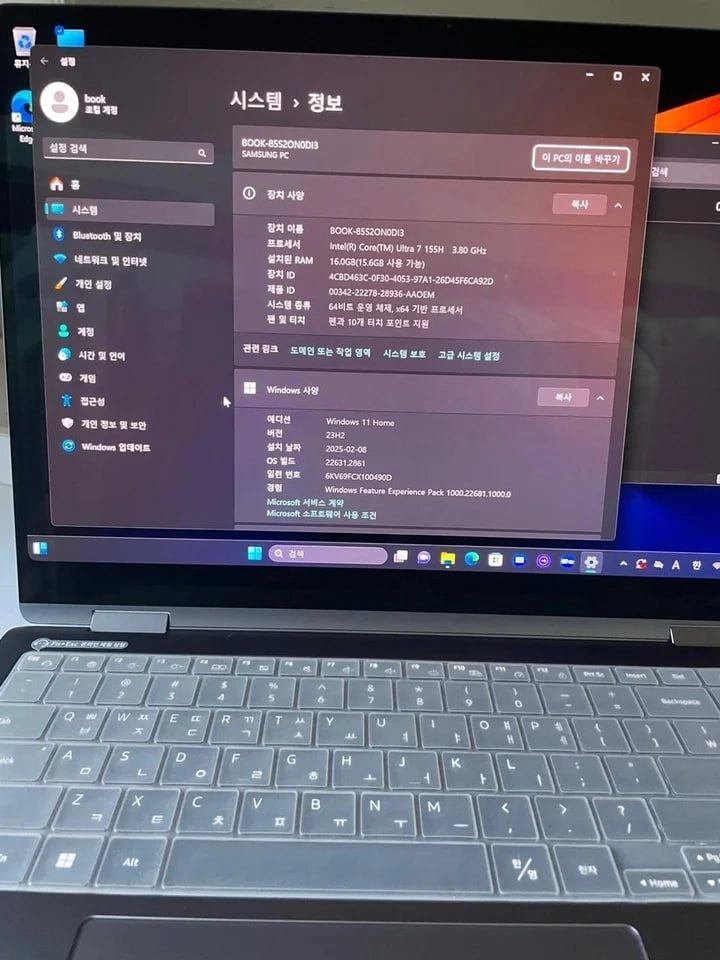 삼성갤럭시북4프로360 울트라7 NT960QGK-KC71G 판매합니다 이미지
