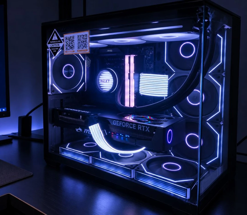 (고급세팅) 9800X3D RTX5070TI PC팝니다 이미지