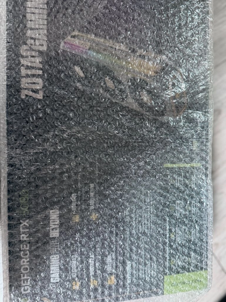 미개봉 zotac rtx5080 amp infinity 20주년기념 이미지