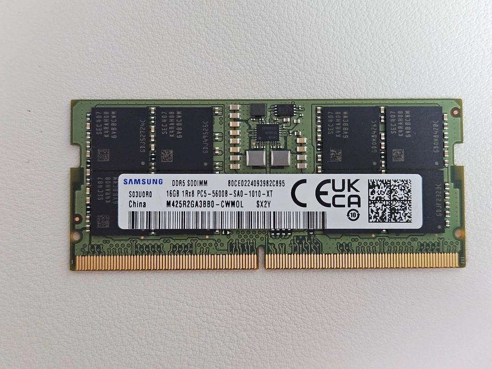 노트북용 삼성 DDR5 SODIMM PC5-5600 16GB - 안심되는 중고거래