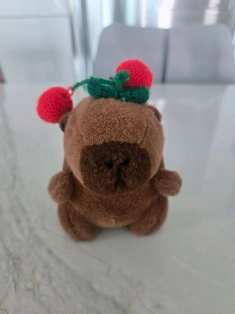 귀여운 카피바라 키링 이미지
