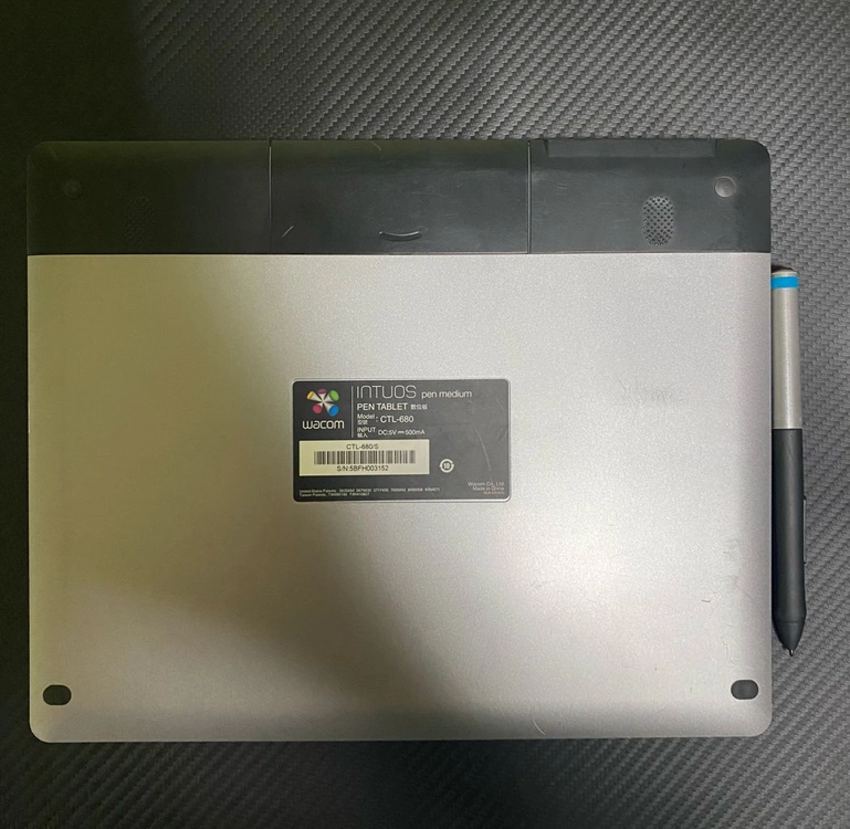 와콤 인튜어스 중형 ctl-680 판 타블렛 이미지