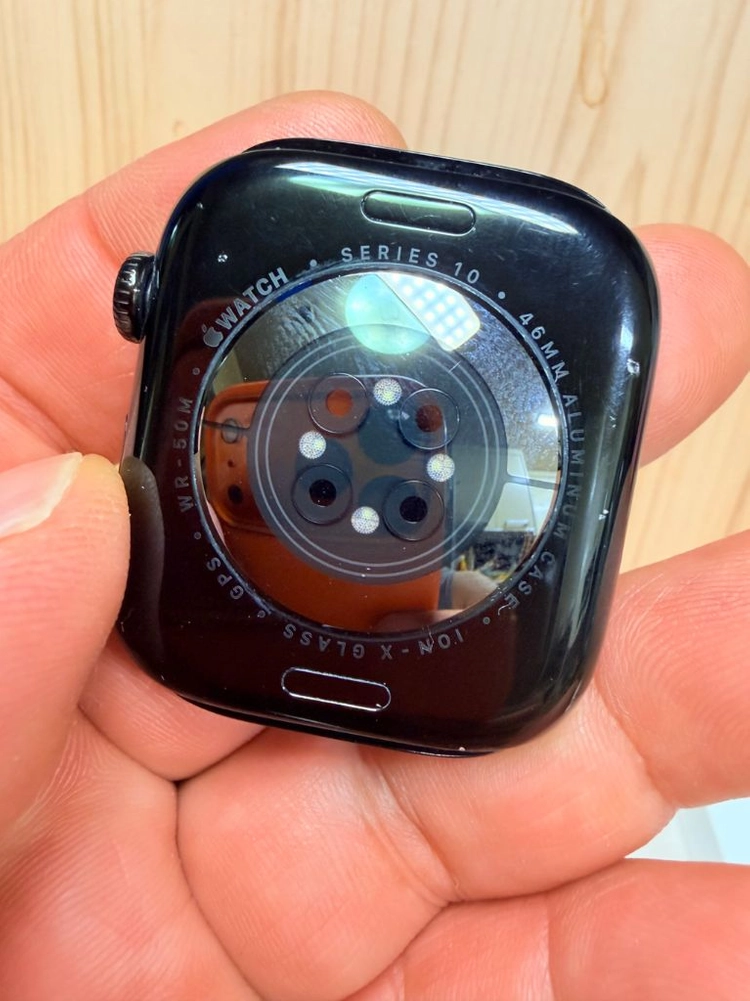 애플워치10,46mm,GPS,제트블랙,100% 이미지