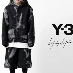 아디다스 Y-3 Y3 Yohji Yamamoto FUZZY 후리스 펠리스 후드 자켓 이미지