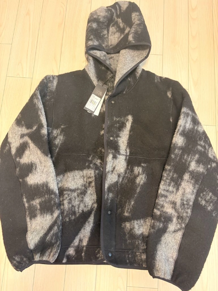 아디다스 Y-3 Y3 Yohji Yamamoto FUZZY 후리스 펠리스 후드 자켓 이미지
