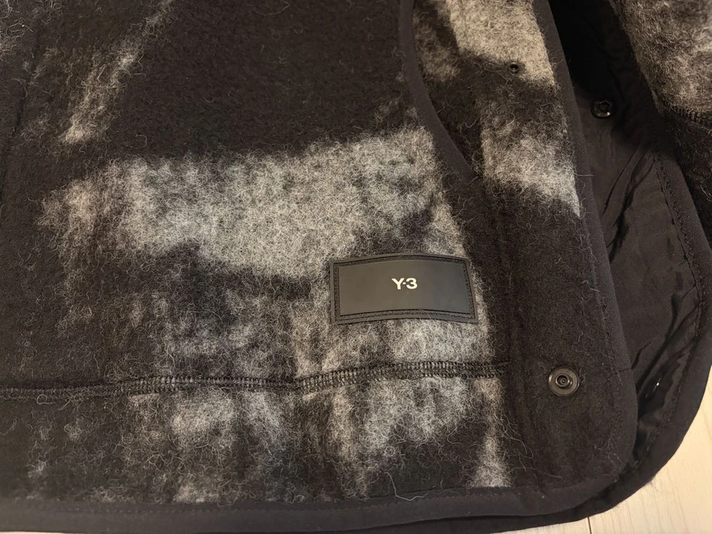 아디다스 Y-3 Y3 Yohji Yamamoto FUZZY 후리스 펠리스 후드 자켓 이미지