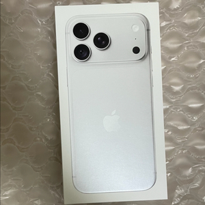 애플 아이폰 18 프로 맥스 자급제 256GB, 실버 미개봉 이미지