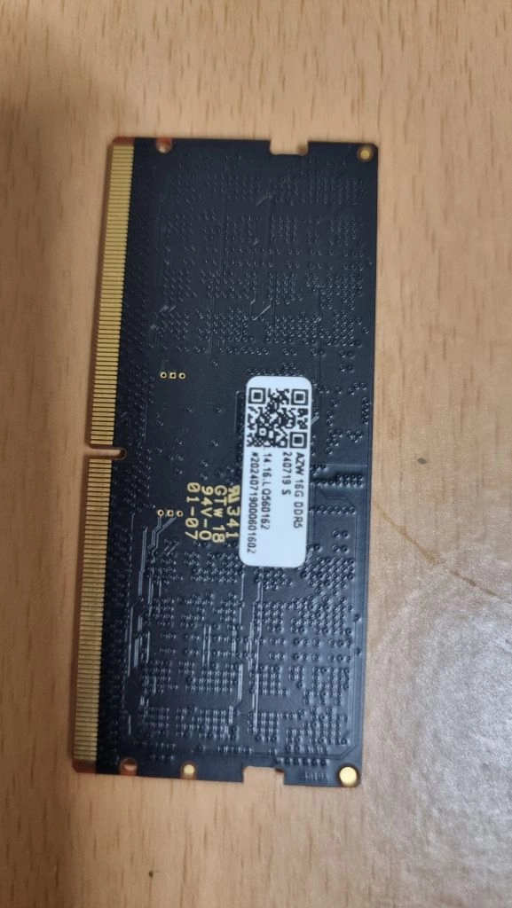마이크론 노트북 DDR5-5600 CL46 16GB 메모리 이미지