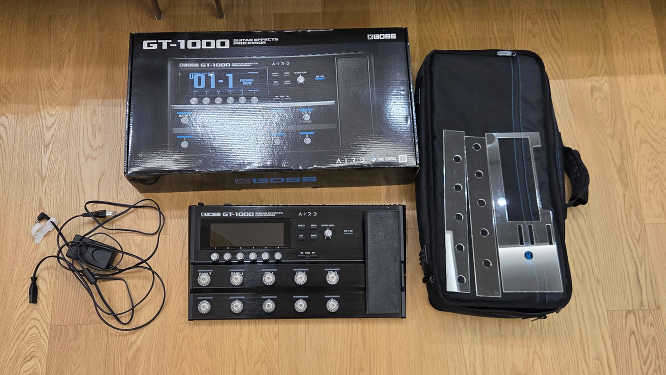 Boss GT-1000 풀박+정품소케+아크릴커버 이미지
