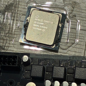 인텔 i5-11400f + b560m + 쿨러 이미지