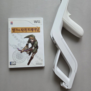 닌텐도 wii 링크의 사격트레이닝 정품 재퍼건 포함 이미지