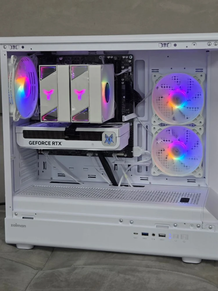 AMD RYZEN 7800X3D, RTX 5060TI 이미지