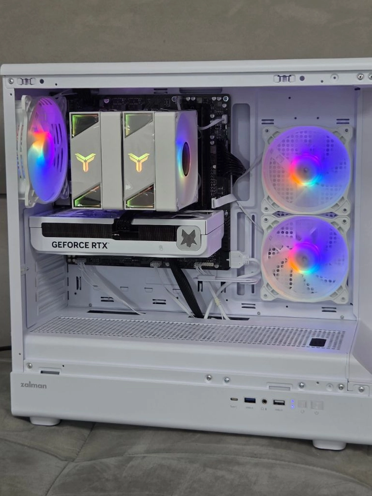 AMD RYZEN 7800X3D, RTX 5060TI 이미지