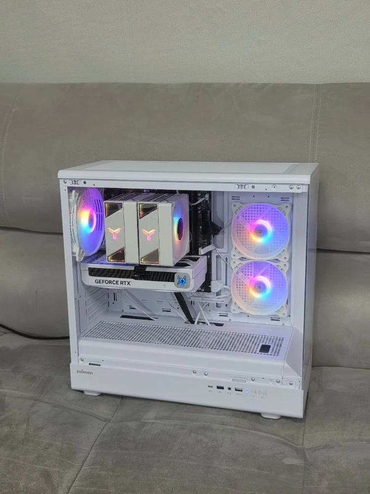 AMD RYZEN 7800X3D, RTX 5060TI 이미지