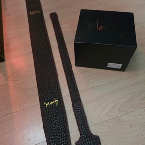 무디 스트랩 Faux Gator Leather 2.5 Std 기타 스트랩 이미지