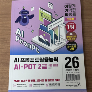 AI POT 2급 문제집 이미지