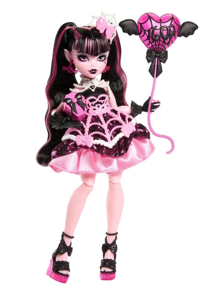 [바비인형] 몬스터하이 Scary Sweet Birthday Draculaura (미개봉 풀셋) 이미지