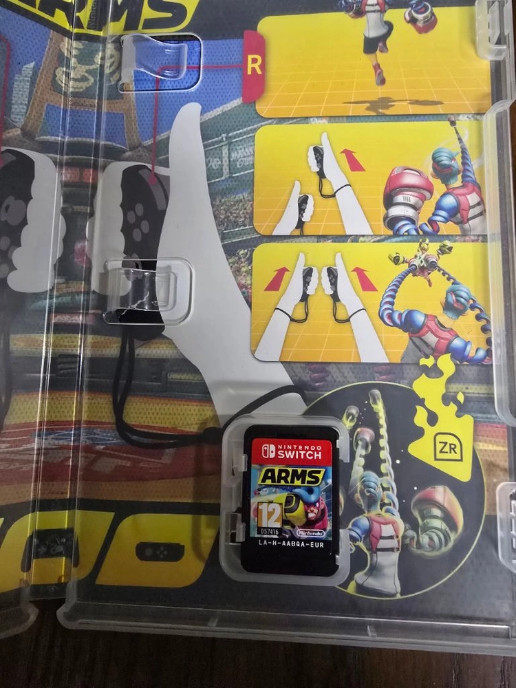 닌텐도 스위치 ARMS 이미지