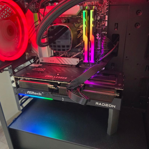 ASRock 라데온 RX 9070XT 그래픽카드 이미지