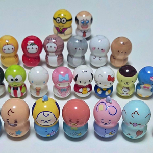 방탄 bt21, 산리오, 몰랑이, 옐언니 오뚝이 플리퍼즈 쿠너츠들(21+2개 번호별 구매가능) 이미지