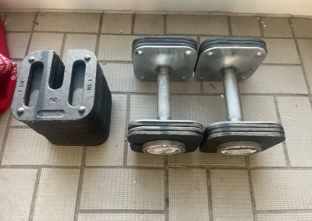무게조절 덤벨 푸시업바 복근 롤러 판매 - 안심되는 중고거래