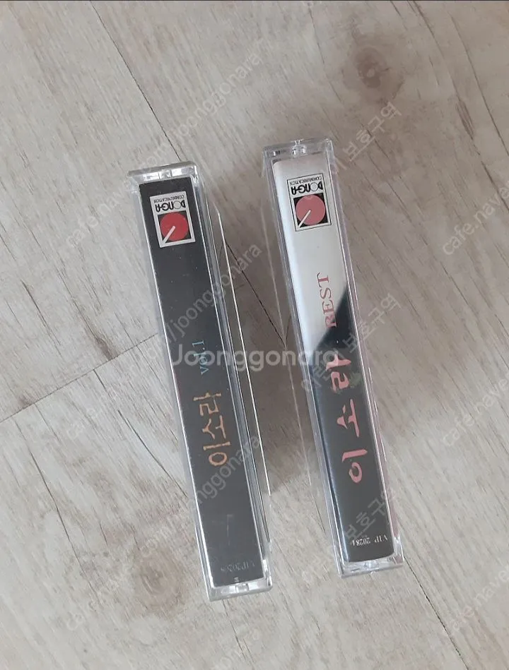 이소라 카세트테이프 2개 이미지