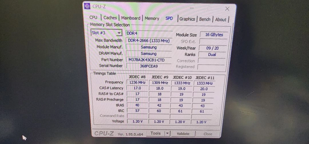 삼성 램 ddr4 16gb 2개 세트 팝니다 이미지