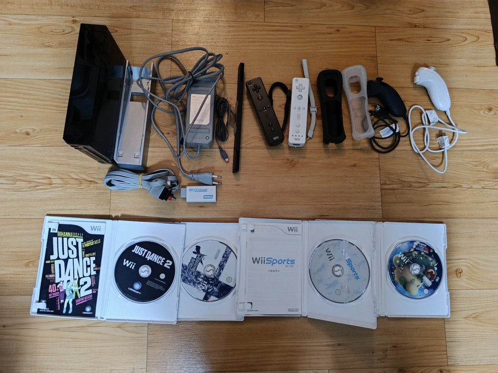 닌텐도위 wii 2인 세트 이미지