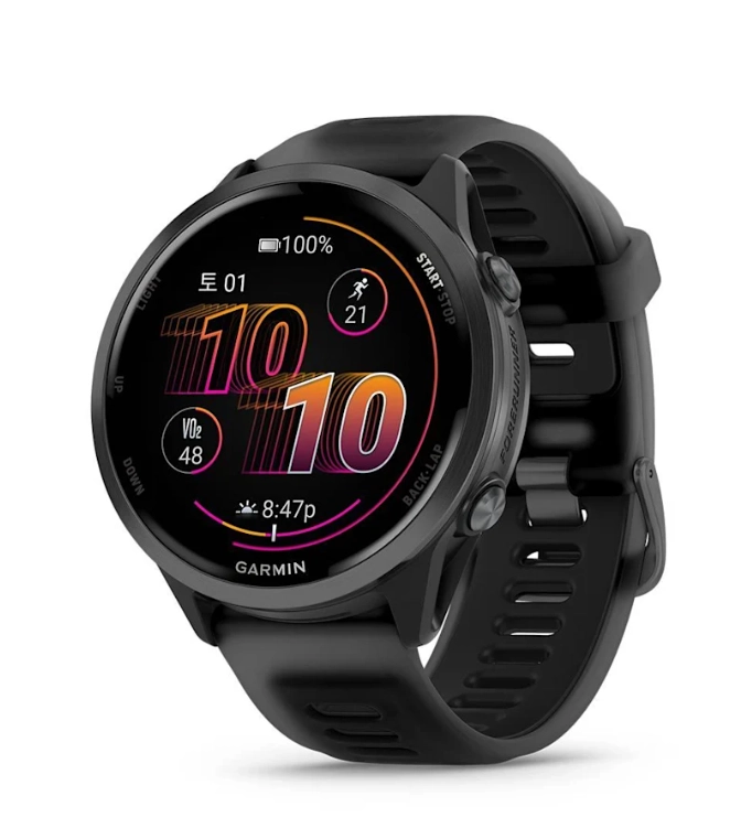 (미개봉) 가민 포러너 570 GPS 스마트워치 (47mm, 블랙) 정품 새제품 - 2026년 10월 구매 이미지