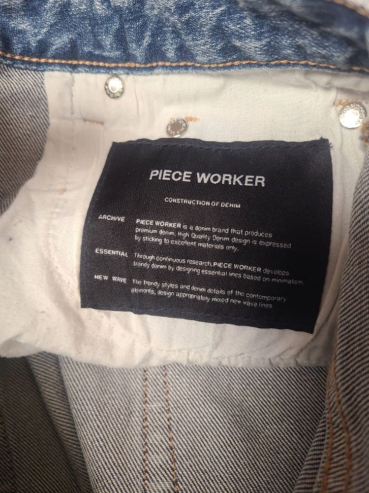 PIECE WORKER 워싱중청 M 실측 상태최상 무료배송 이미지