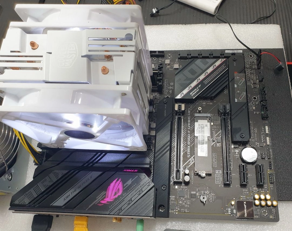 안전거래가능 i9-10900K 쿨러마스터 부산직거래가능 이미지