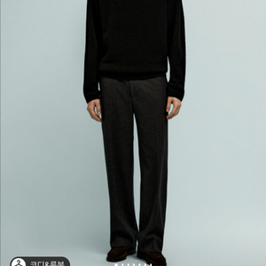 [새상품]타임옴므 캐시미어 블렌드 와이드 팬츠 78 이미지