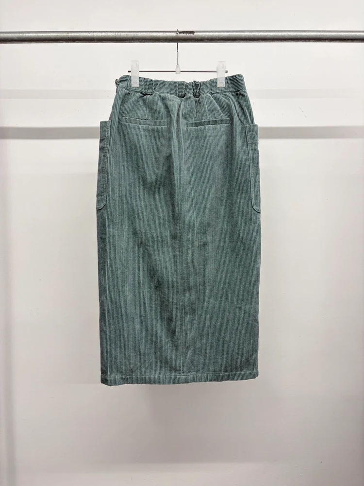 써스데이아일랜드 코듀로이 밴딩 스커트 S 이미지