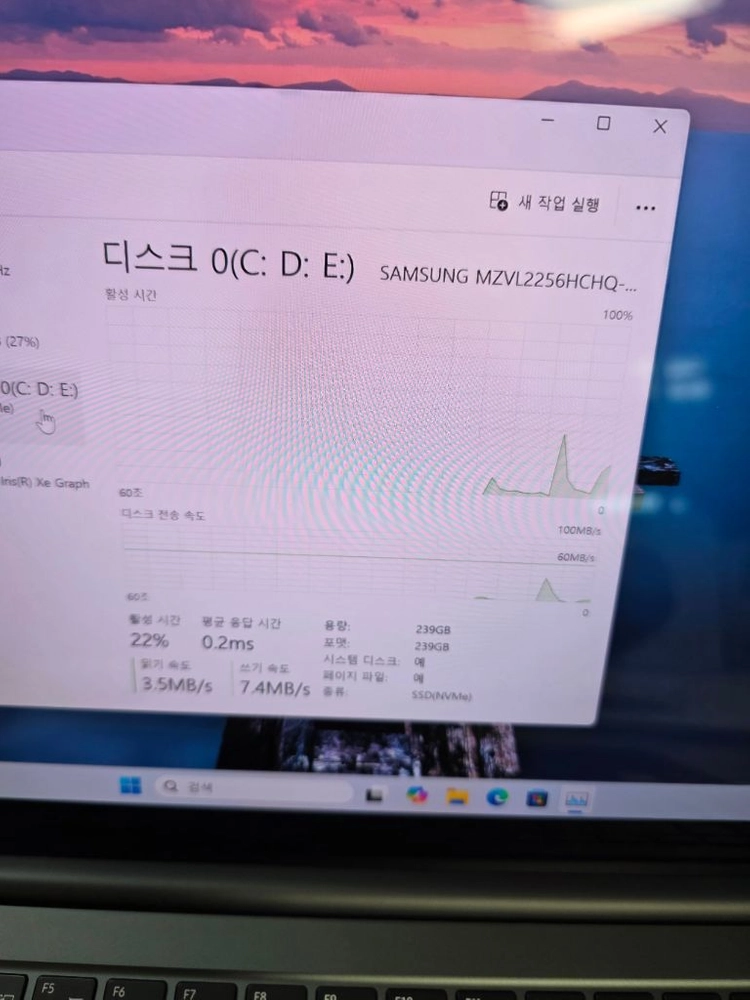 S급 갤럭시 북3프로 노트북 i5 13세대 16램 SSD 256GB 이미지