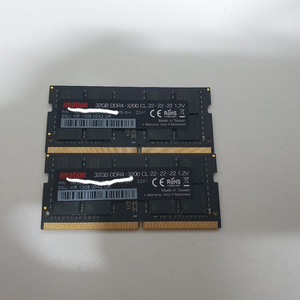 이메이션 DDR4 32GB[64GB] 3200 노트북 램 2개 (개당20만) 이미지