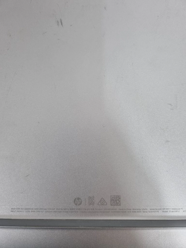 HP 엔비 13-ab039TU 노트북 이미지