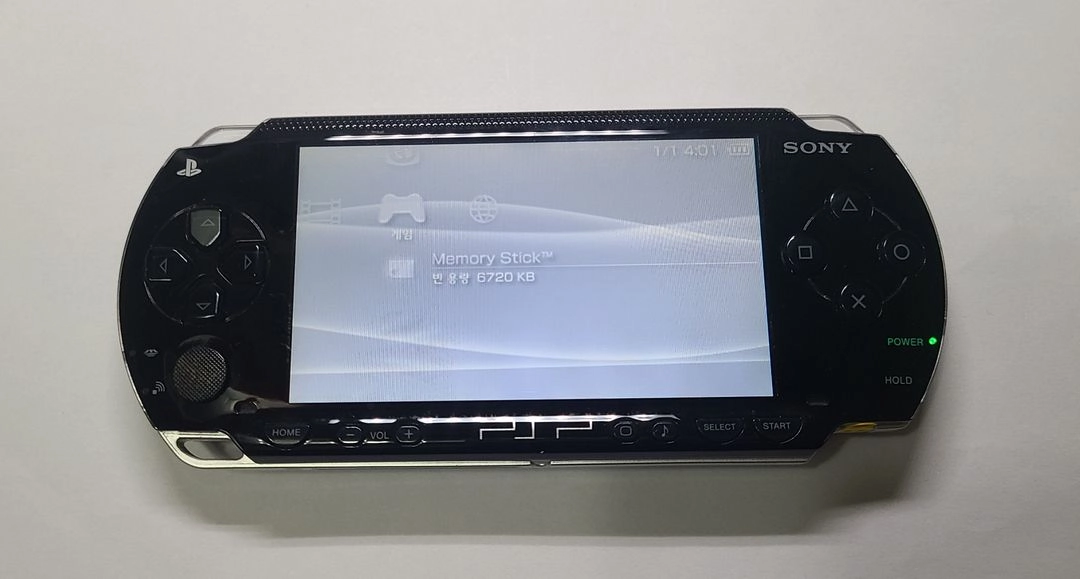 psp 1005+게임칩 7개 이미지