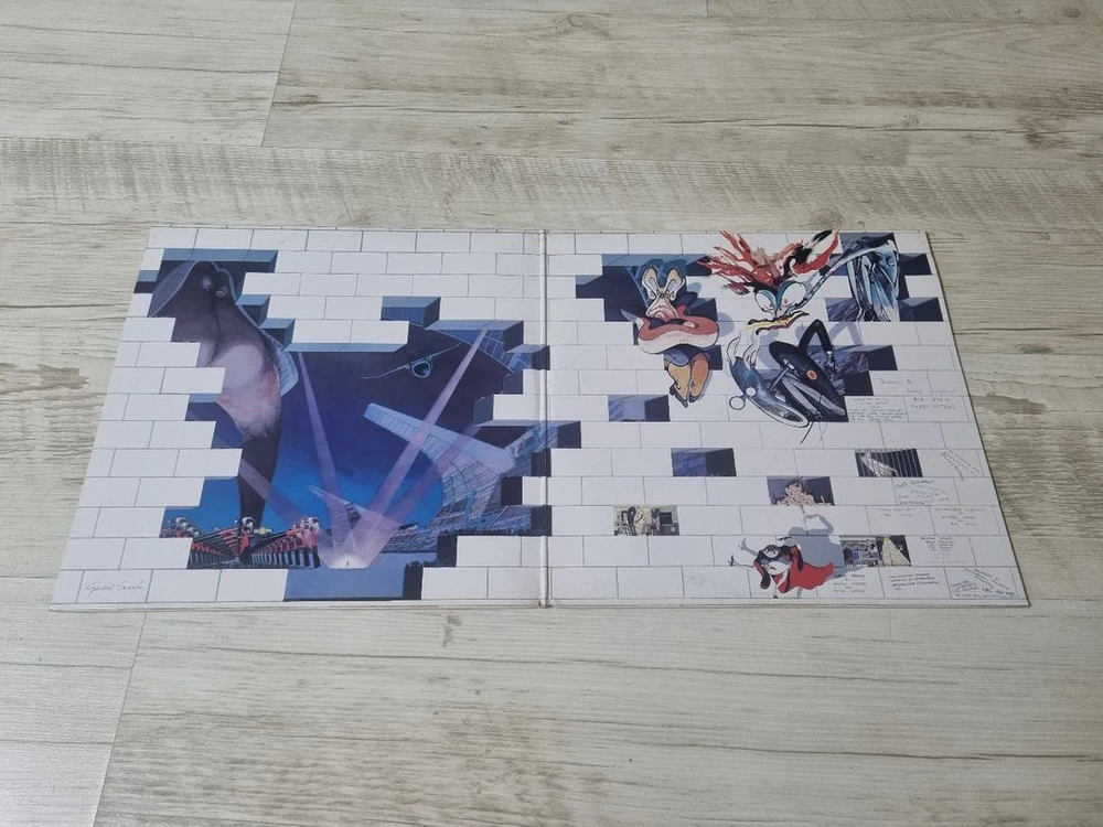 핑크플로이드 명반 The Wall 2LP 레코드-민트급 국내라이센스-CBSkorea 이미지