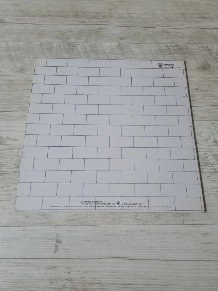 핑크플로이드 명반 The Wall 2LP 레코드-민트급 국내라이센스-CBSkorea 이미지