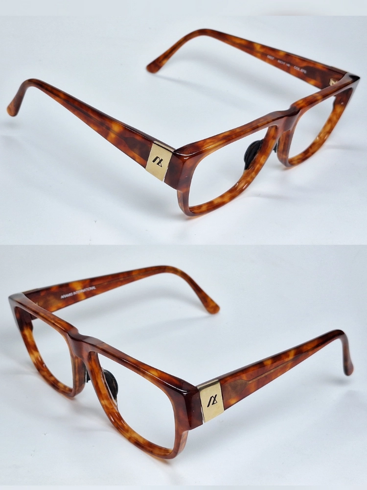 90s 일본제 빈티지/아라미스 ARAMIS INTERNATIONAL 6607 안경테 안경 60mm 뿔테 선글라스테 이미지